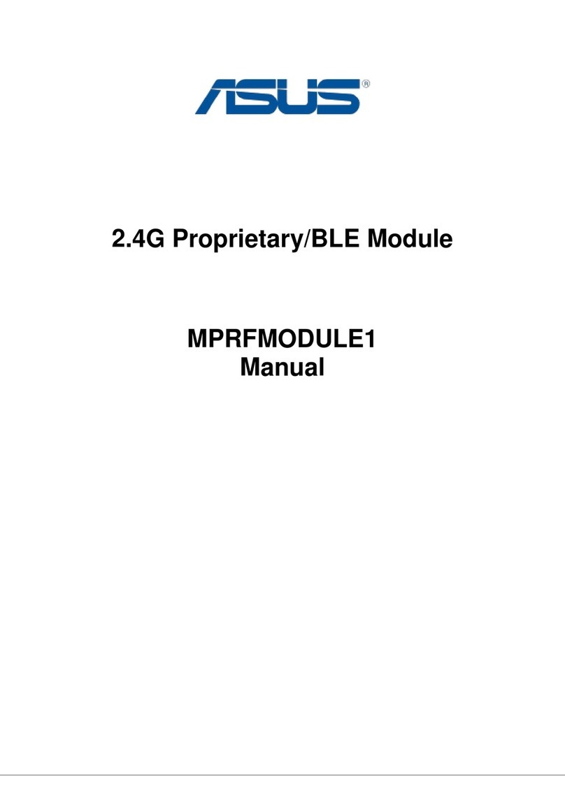 Asus MPRFMODULE1 User manual Asus MPRFMODULE1 User manual