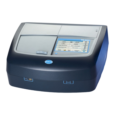 Hach DR 6000 User manual