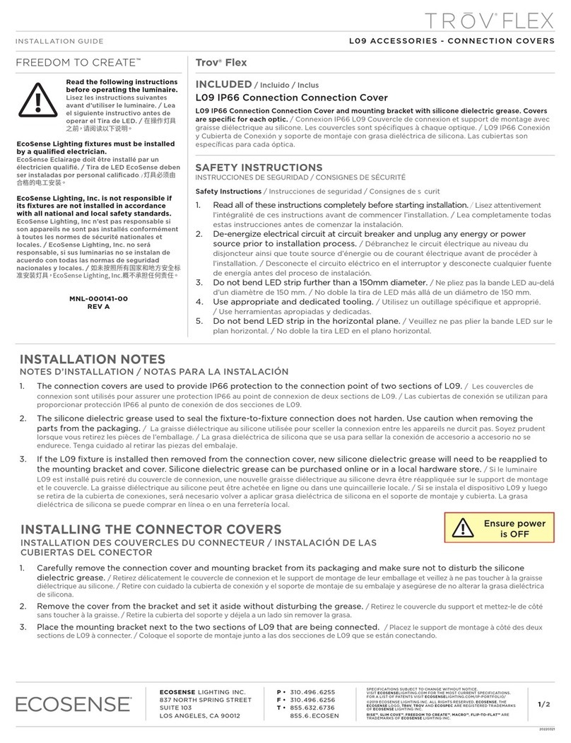 Ecosense Trov Flex installation guide