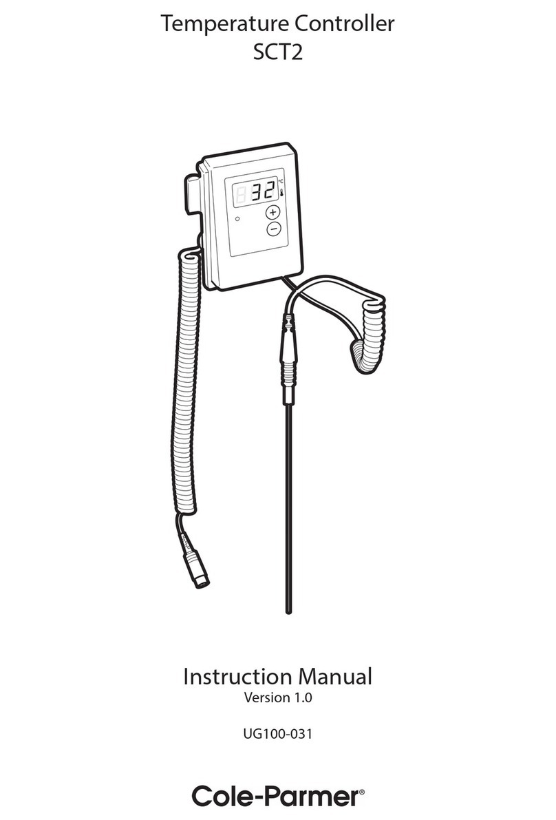 Cole Parmer SCT2 User manual