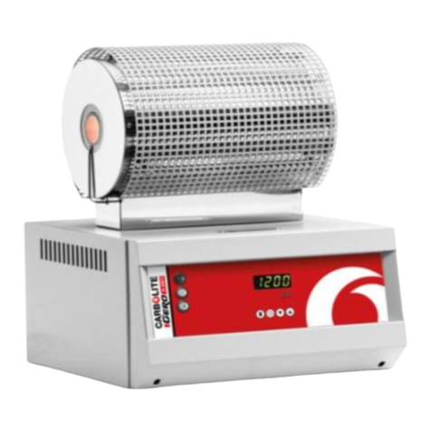 VERDER Carbolite Gero EVC 12/450B Installation, operation and maintenance instructions