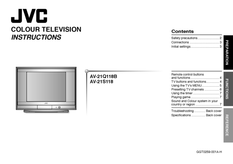 JVC AV-21Q118B User manual