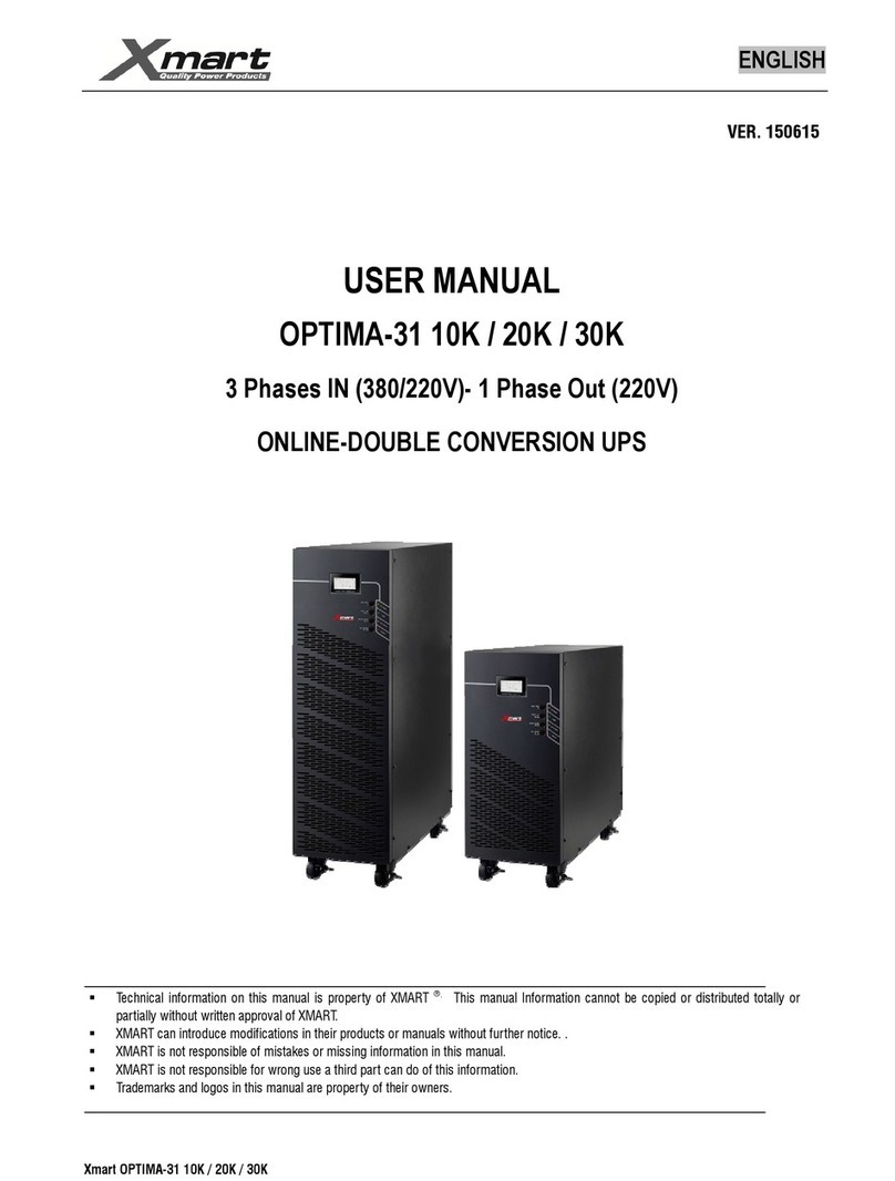 Xmart OPTIMA-31 10K user manual