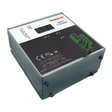 Microscan NL-200 user manual