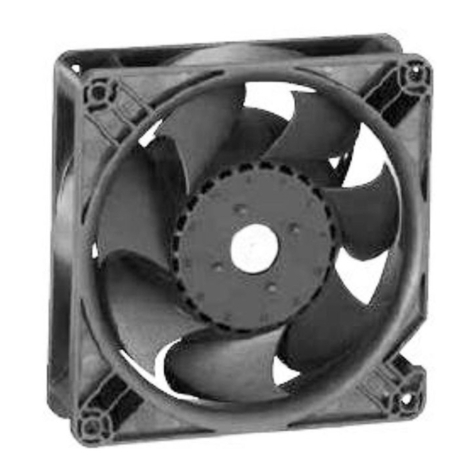 Ebmpapst W3G630-KL06-G2 User manual
