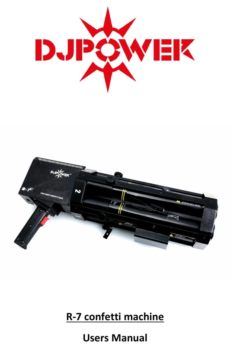 dj power R-7 User manual