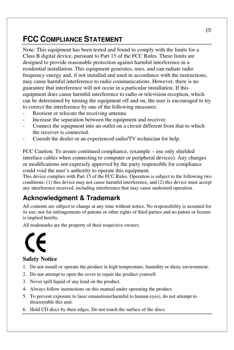 Acer SHD-16S1S manual
