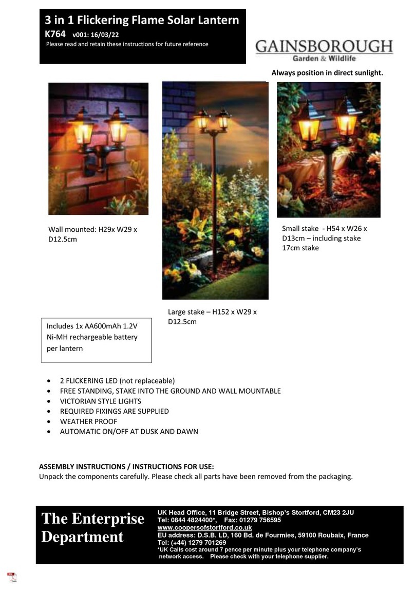 Gainsborough K764 quick start guide