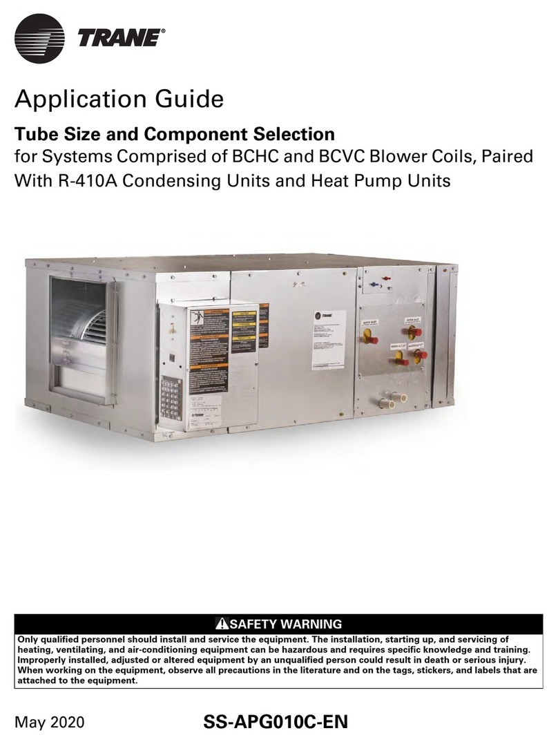 Trane BCHC User guide Trane BCHC User guide