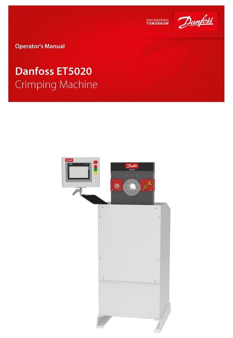 Danfoss ET5020 Operator's manual Danfoss ET5020 Operator's manual