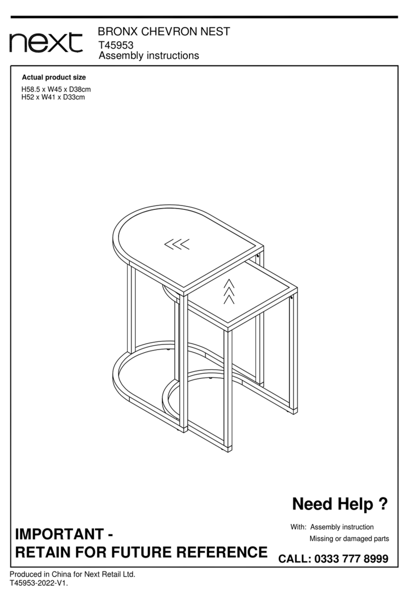 Next BRONX T45953 User manual