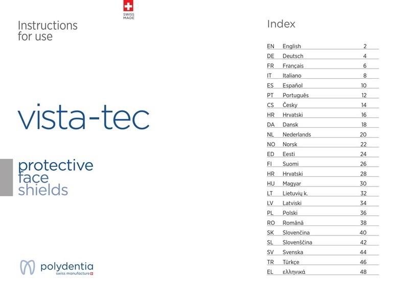 POLYDENTIA Vista-Tec Instructions for use POLYDENTIA Vista-Tec Instructions for use