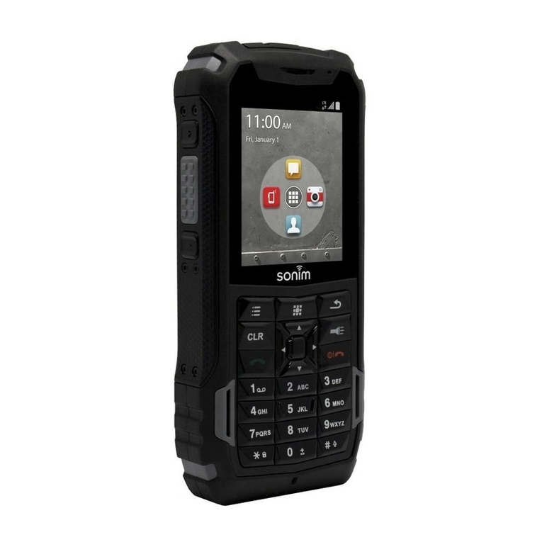 Sonim XP5 User manual Sonim XP5 User manual