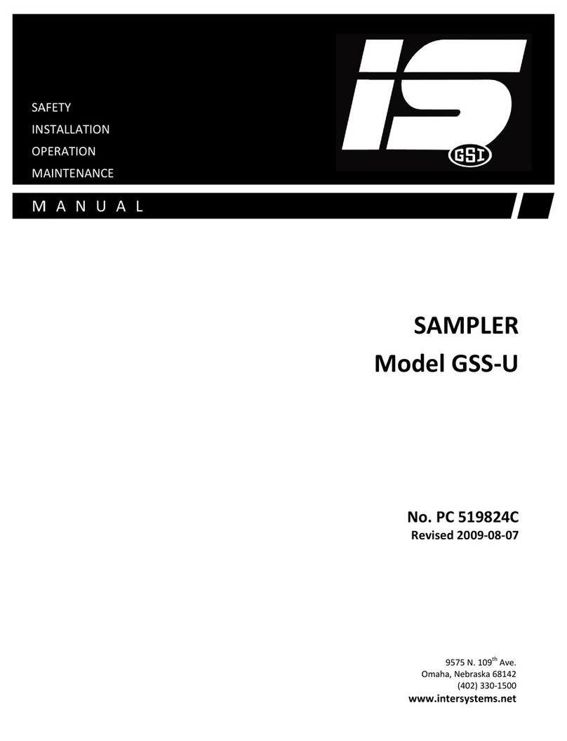 GSi GSS-U User manual