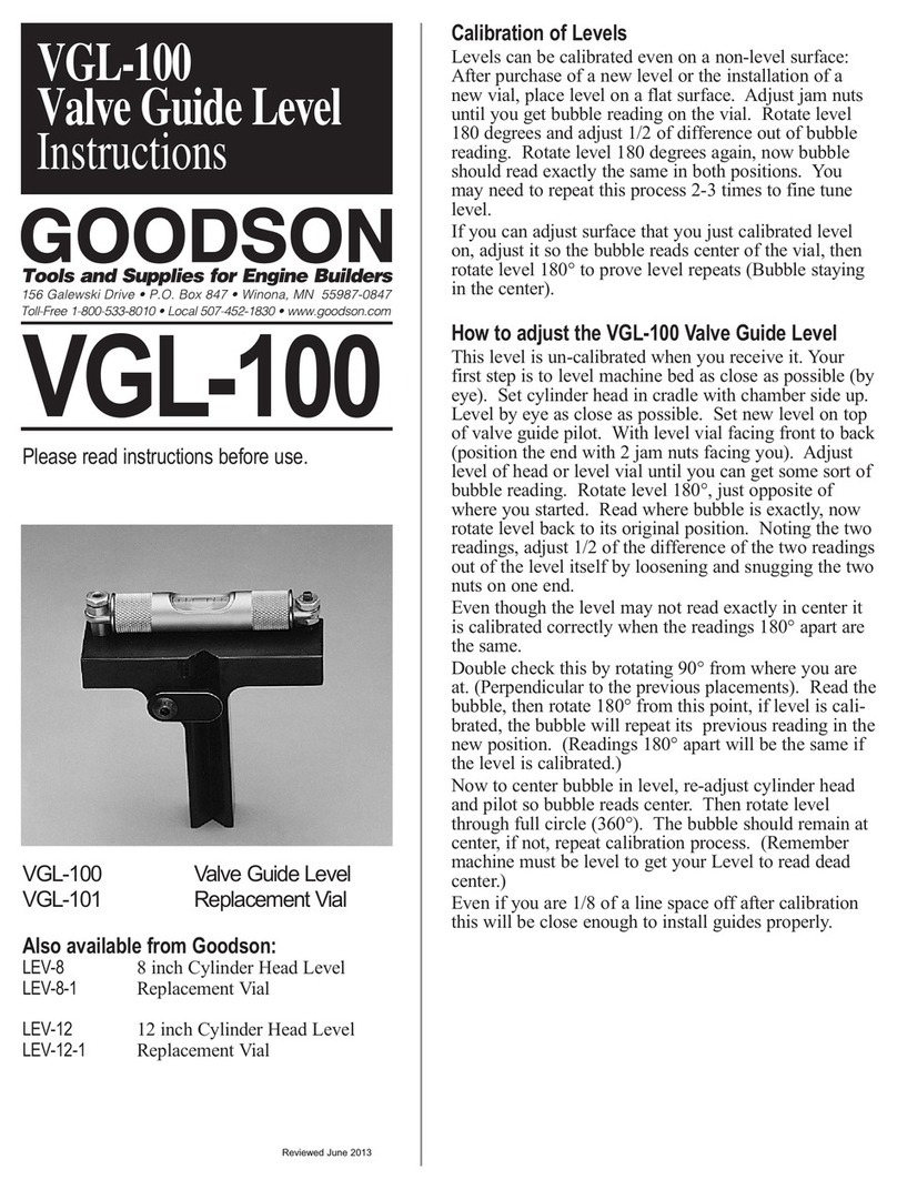 Goodson VGL-100 instructions