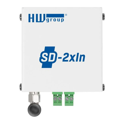 HW Group SD Series manual