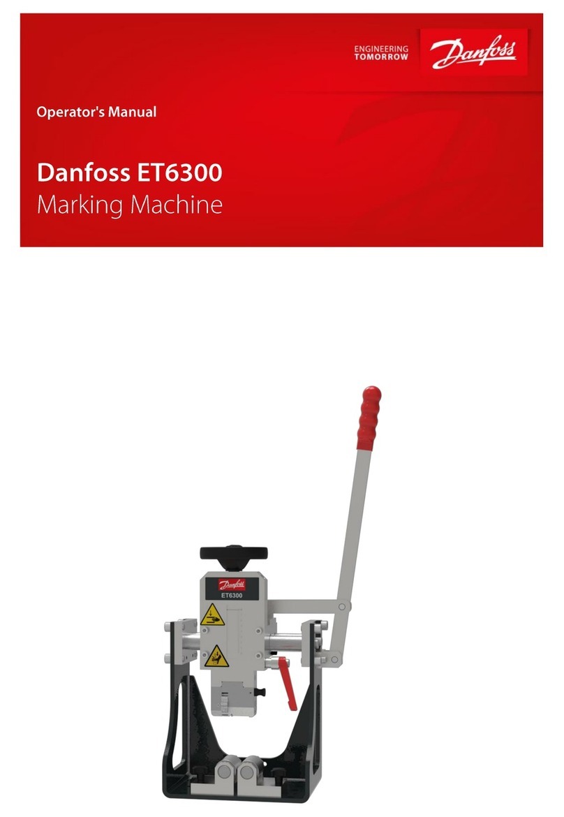 Danfoss ET6300 Operator's manual