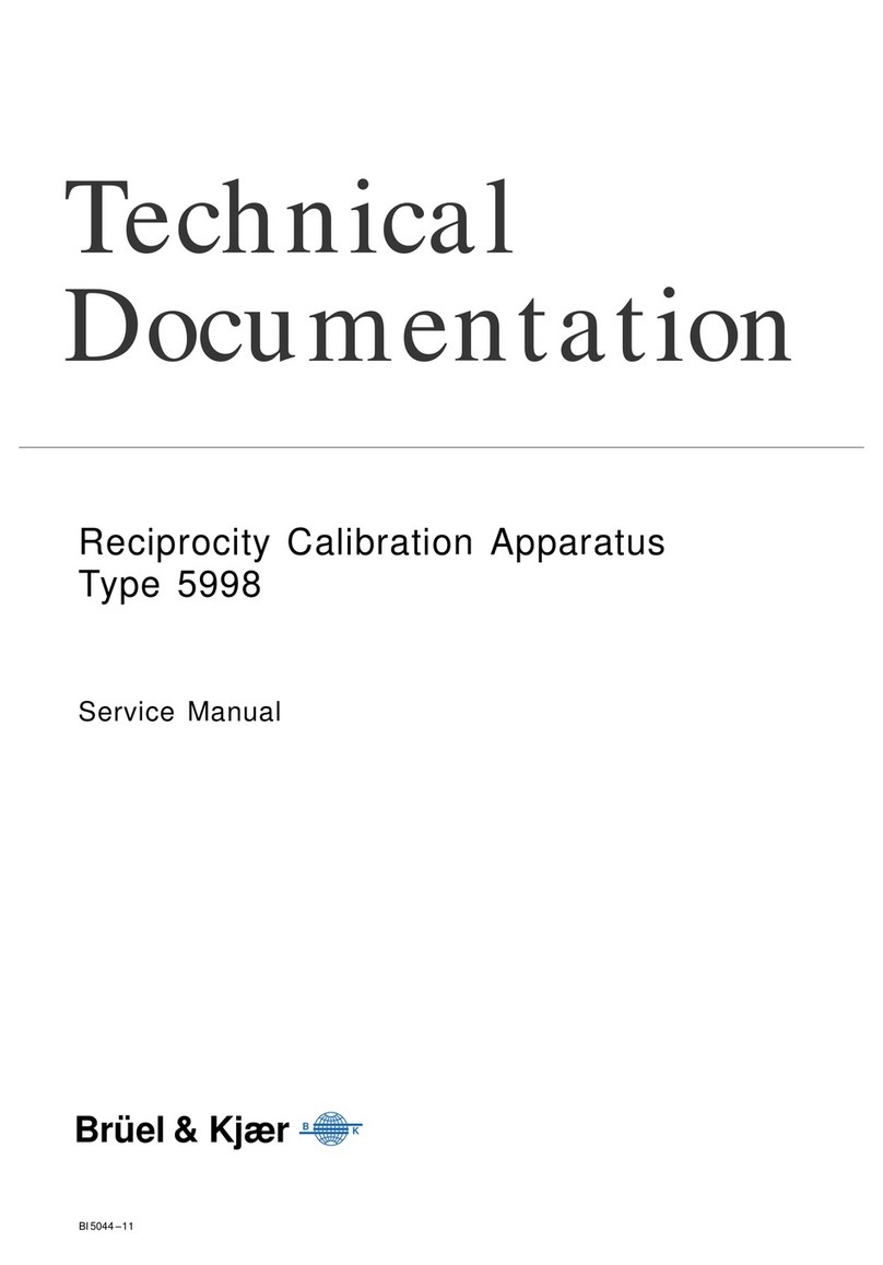 BRUEL & KJAER 5998 Service manual
