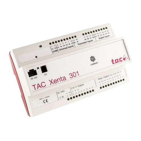 t.a.c. Xenta 280 installation instructions