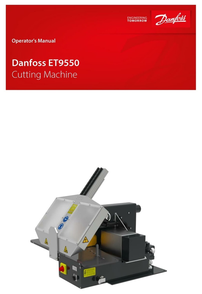 Danfoss ET9550 User manual