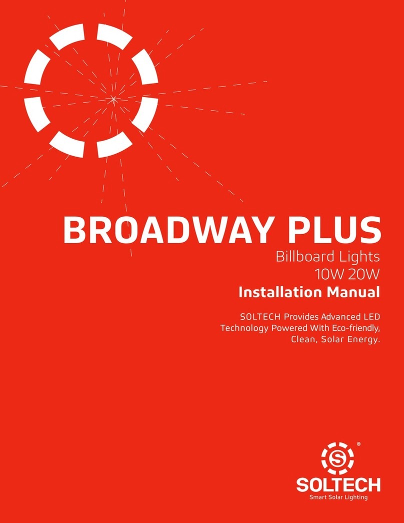Soltech BROADWAY PLUS installation manual