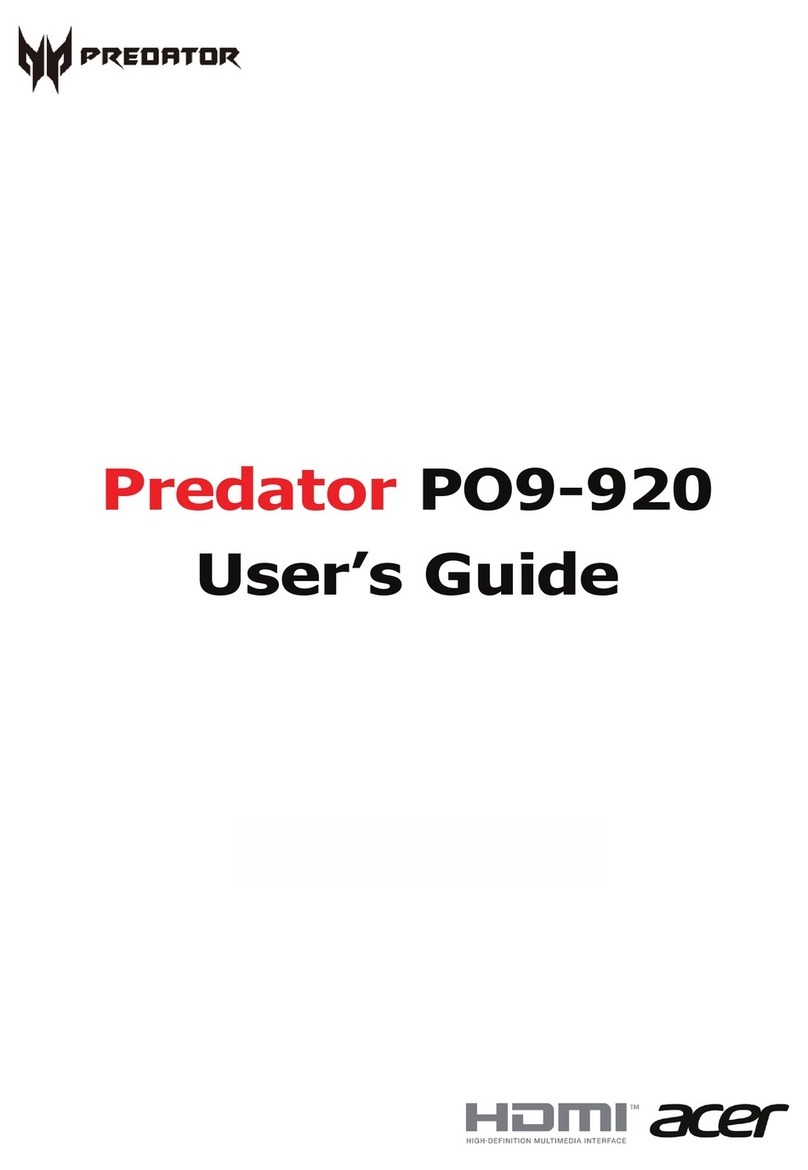 Acer Predator PO9-920 user guide