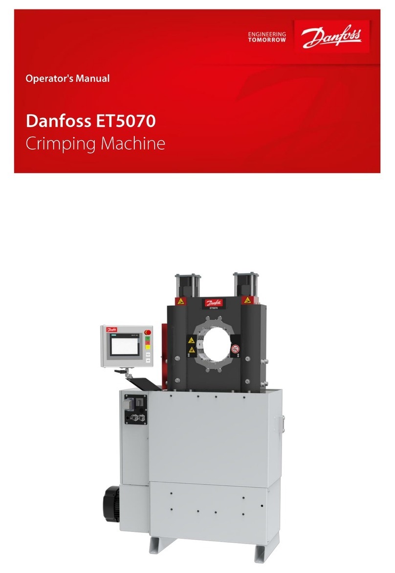 Danfoss ET5070 User manual