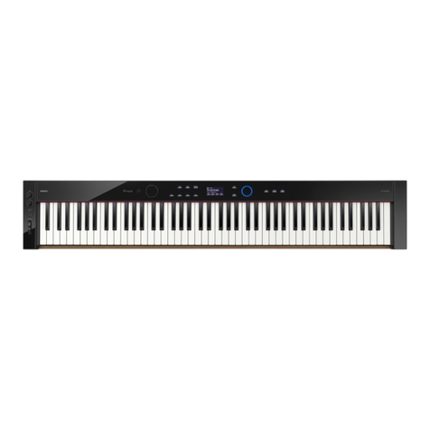 Casio Privia PX-S6000 User manual Casio Privia PX-S6000 User manual