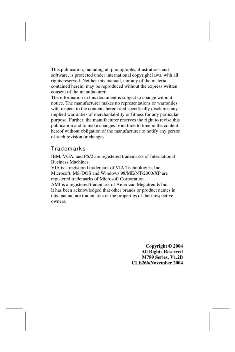 IBM M789 Series User manual