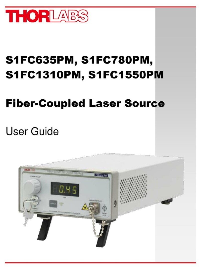 THORLABS S1FC635PM user guide
