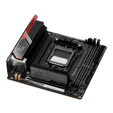 ASROCK PHANTOM GAMING B650E PG-ITX WiFi User manual