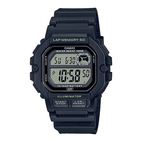 Casio 3511 User manual