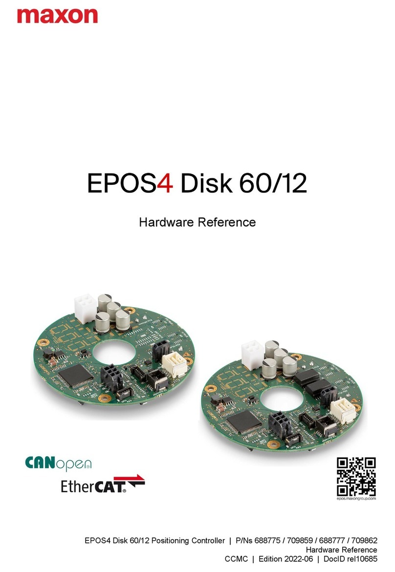 Maxon EPOS4 Application guide