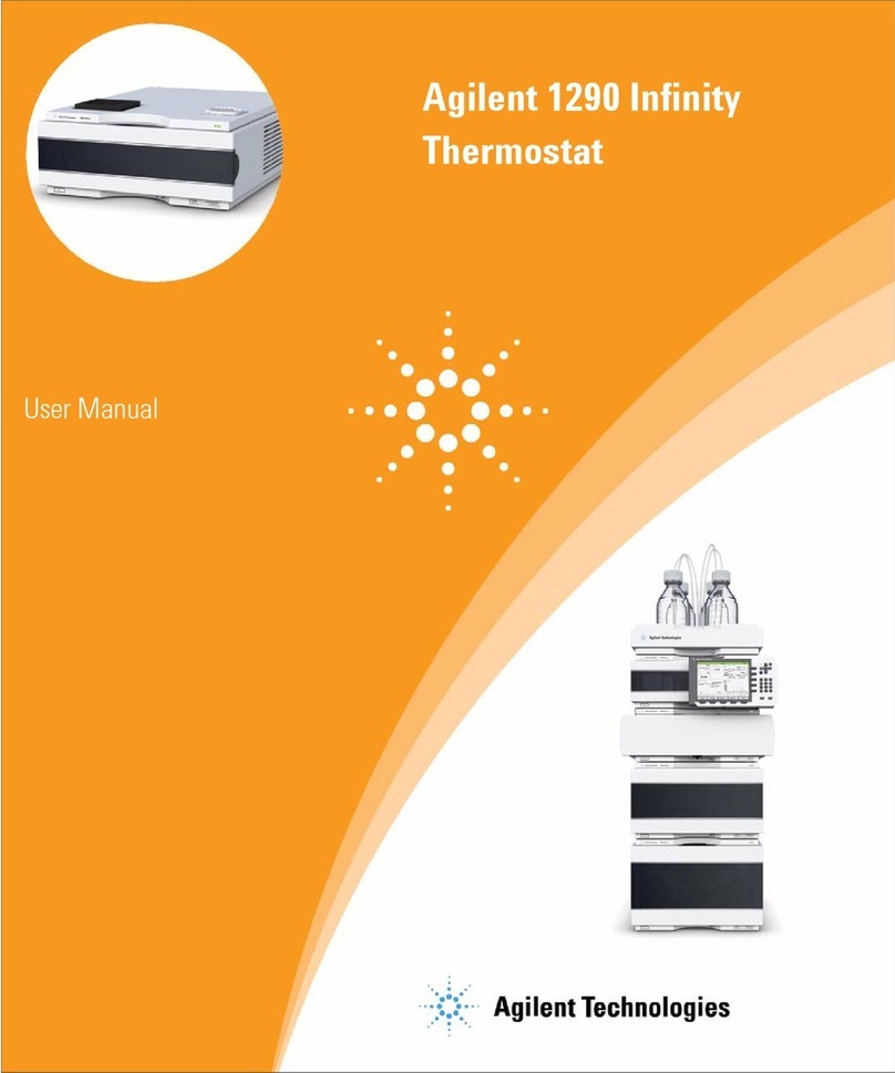 Agilent Technologies 1290 infinity user manual