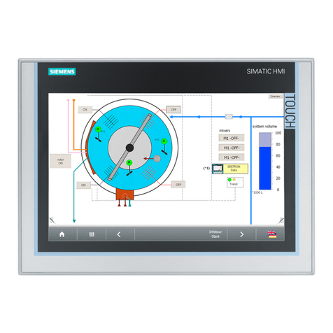 Siemens SIMATIC HMI Industrial Thin Client ITC1200 User manual Siemens SIMATIC HMI Industrial Thin Client ITC1200 User manual