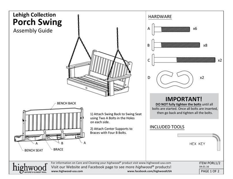 highwood Lehigh PORL1/2 Assembly guide