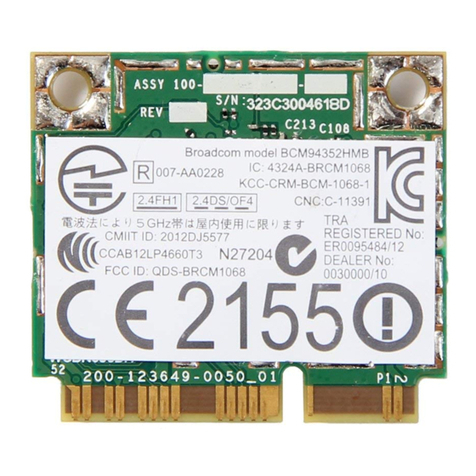 Broadcom BCM94352HMB user guide