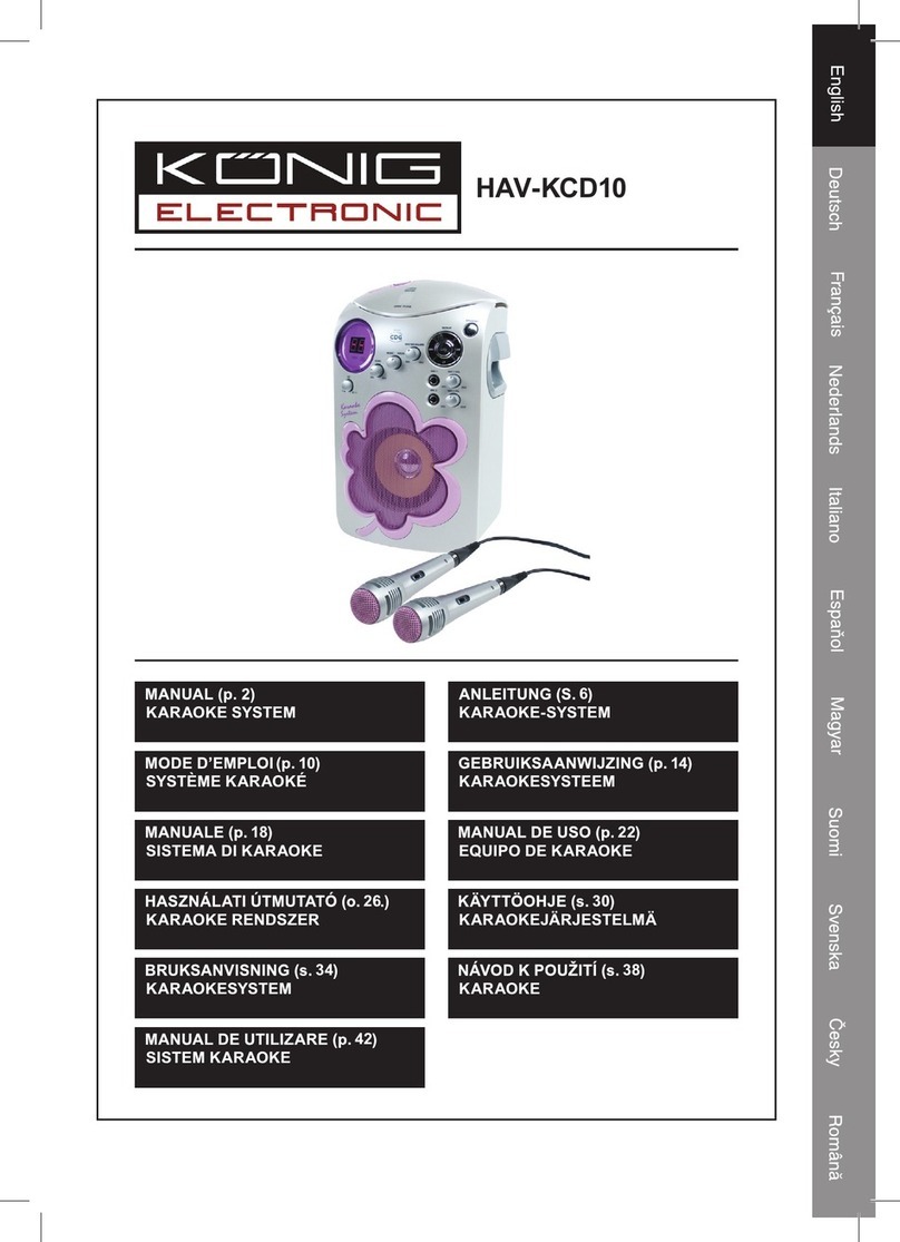 König Electronic HAV-KCD10 manual