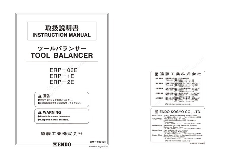 Endo ERP-06E User manual