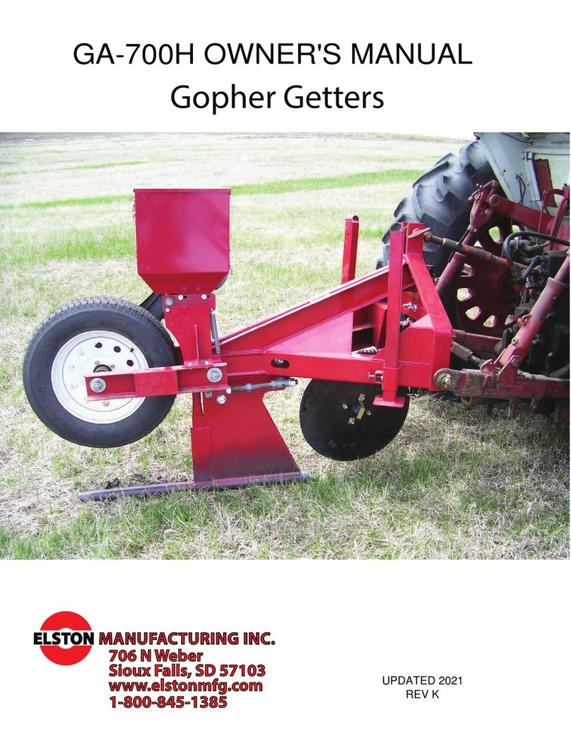 Elston Manufacturing GA-700H owner's manual