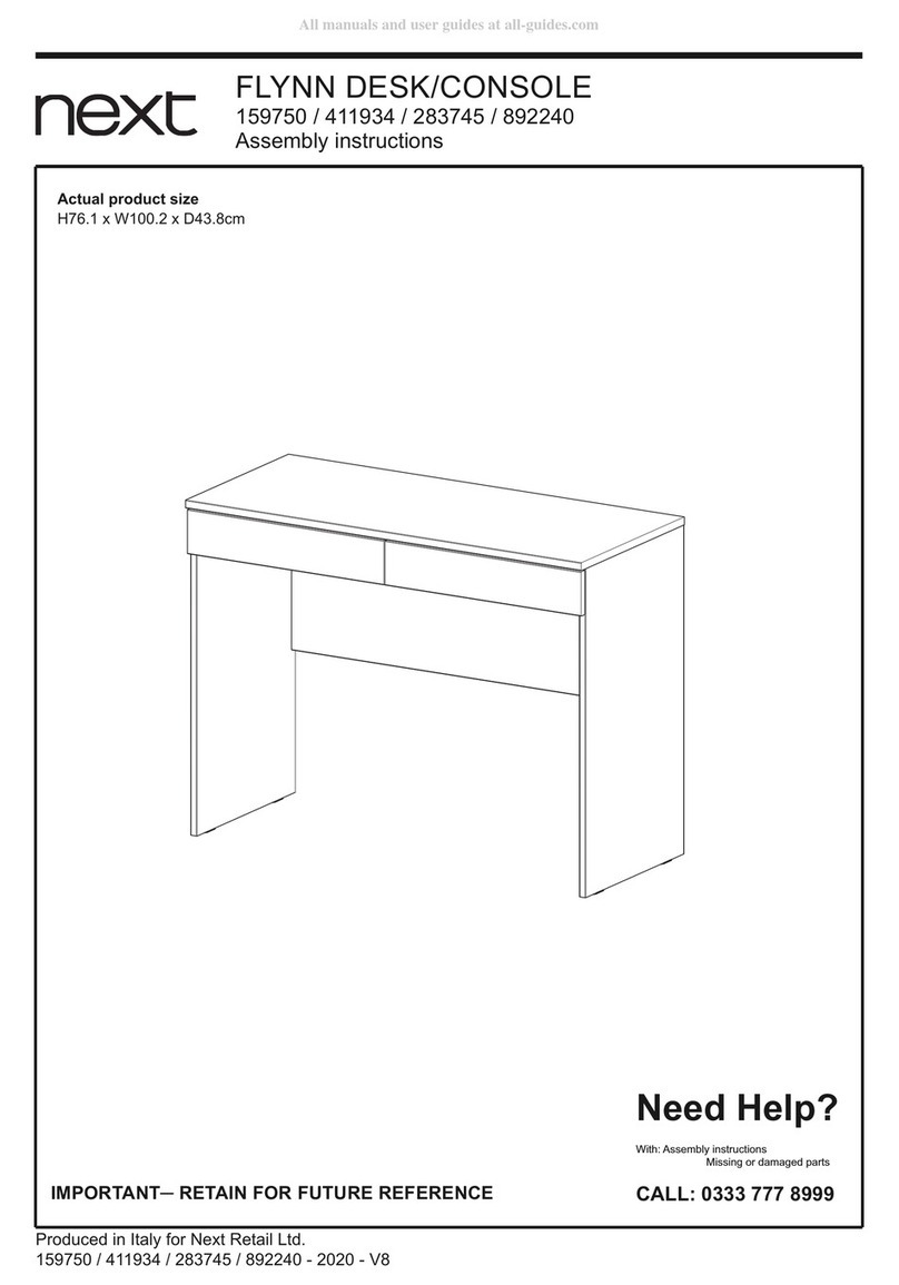 Next FLYNN 159750 User manual Next FLYNN 159750 User manual