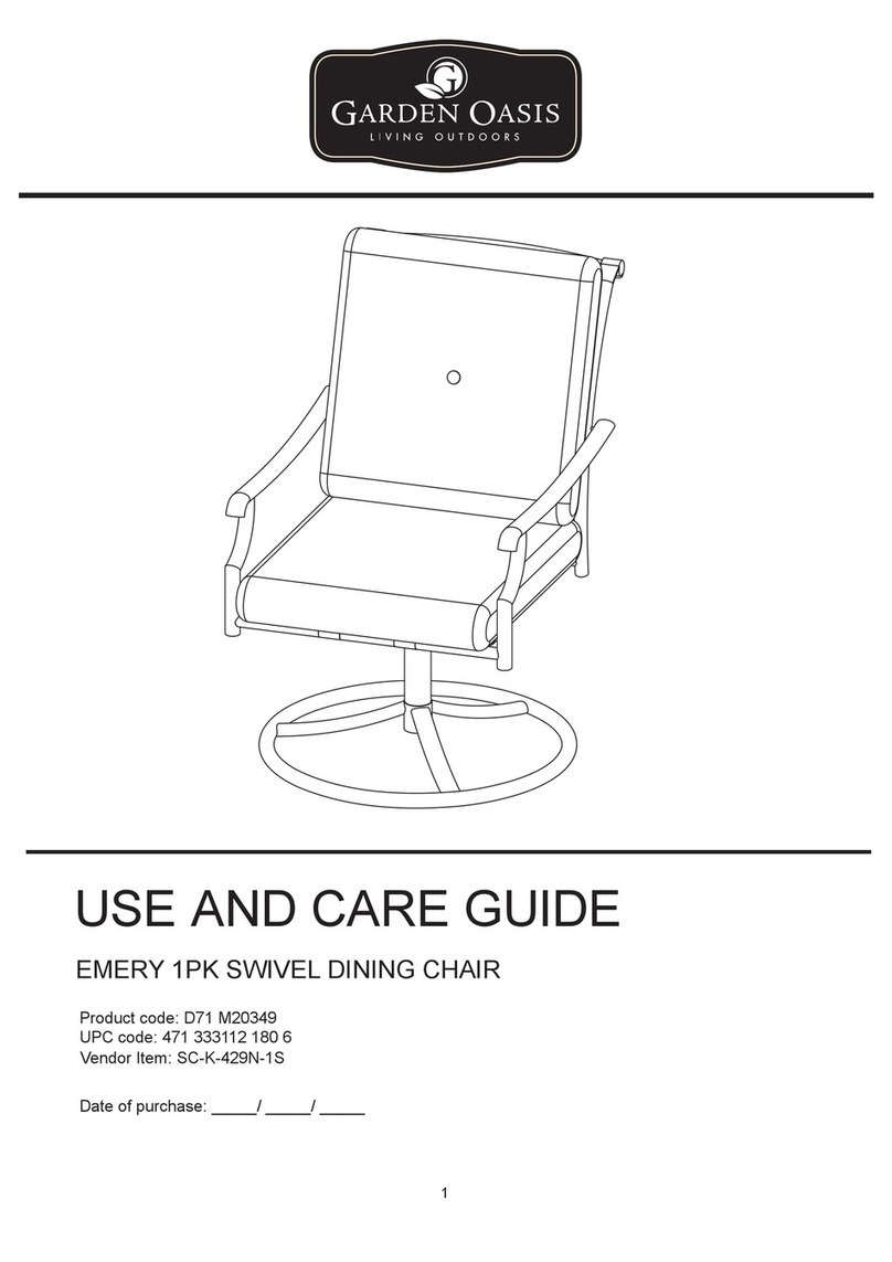 Garden Oasis SC-K-429N-1S User manual
