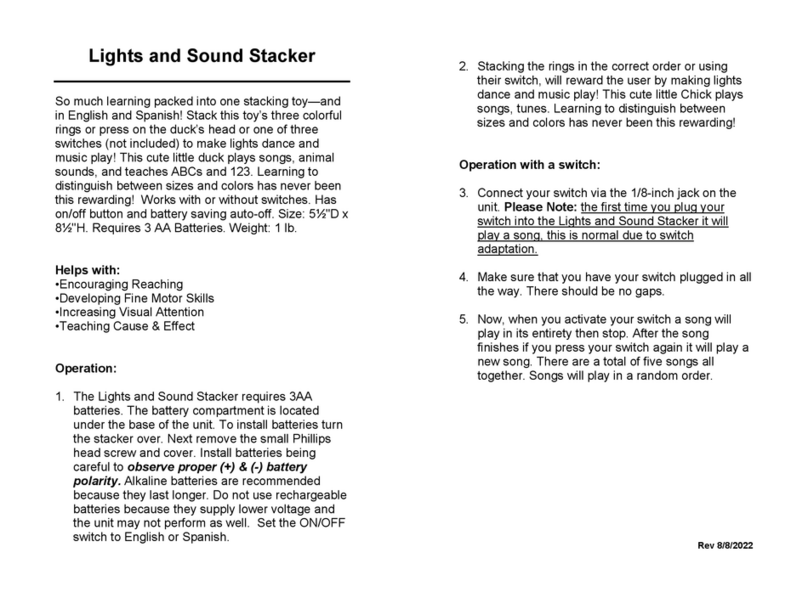 Enabling Devices 8087 User manual Enabling Devices 8087 User manual