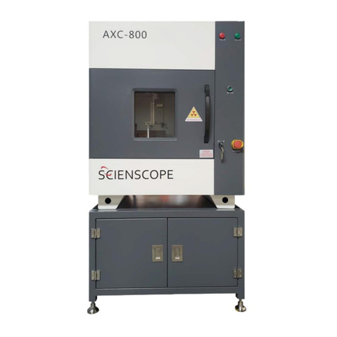 Scienscope AXC-800 Operator's manual