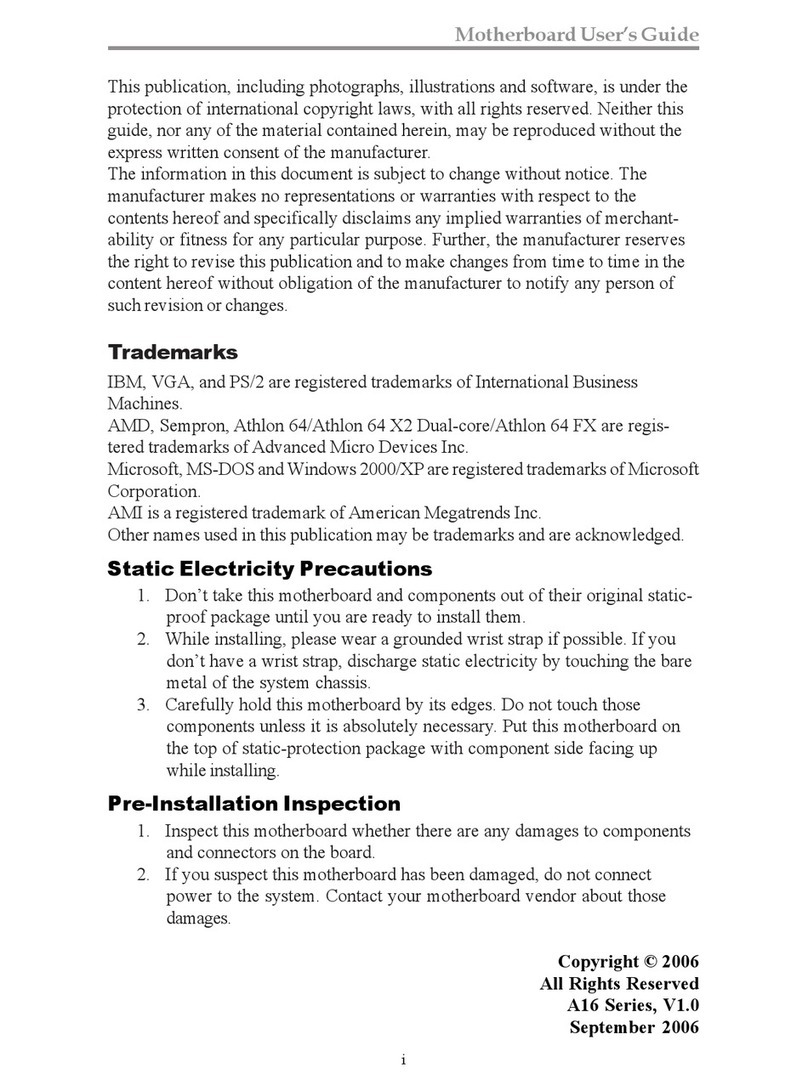 PCchips A16 user guide