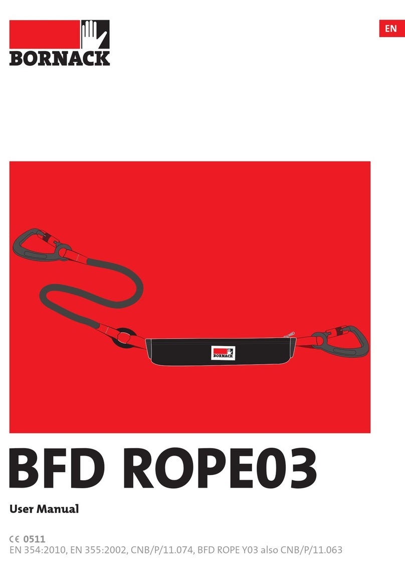 Bornack BFD ROPE03 User manual