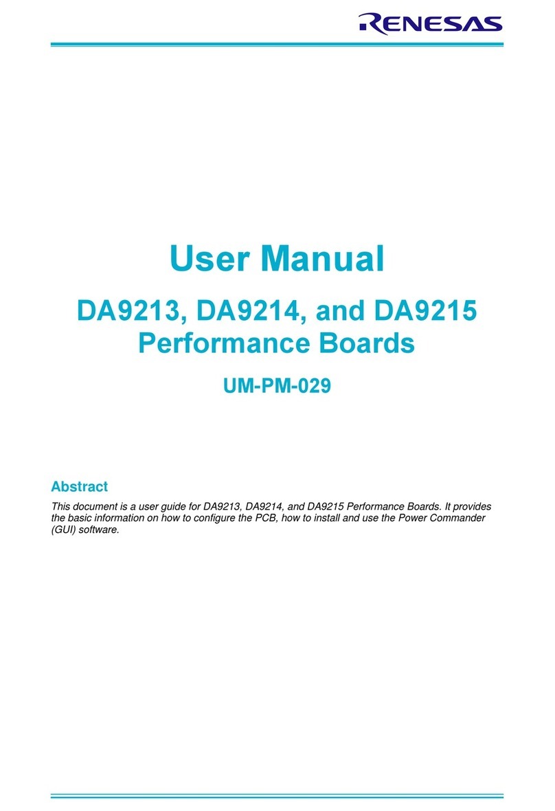Renesas DA9213 User manual