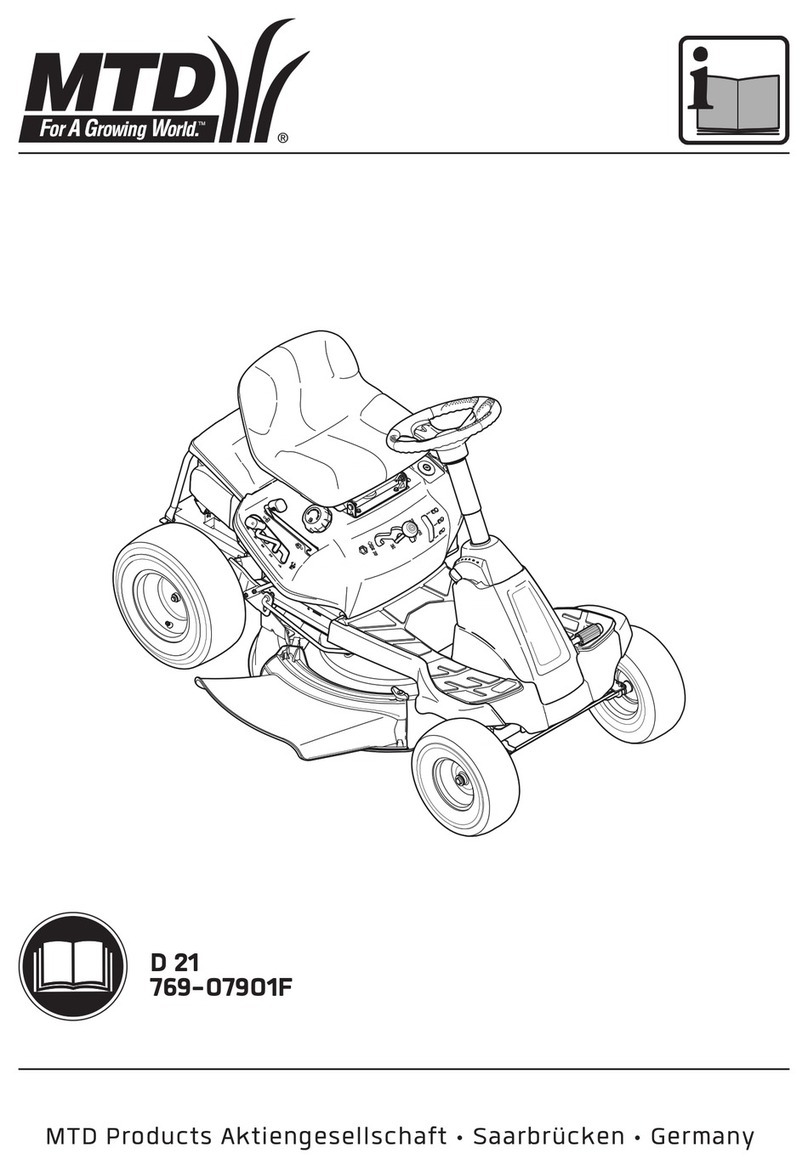 MTD 13B726JD603 User manual