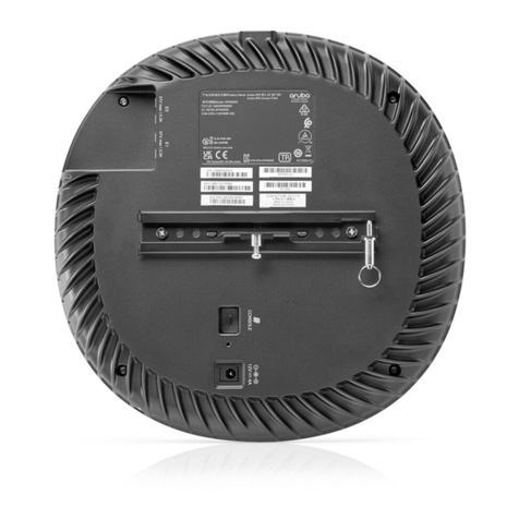 Aruba 650 SERIES User manual