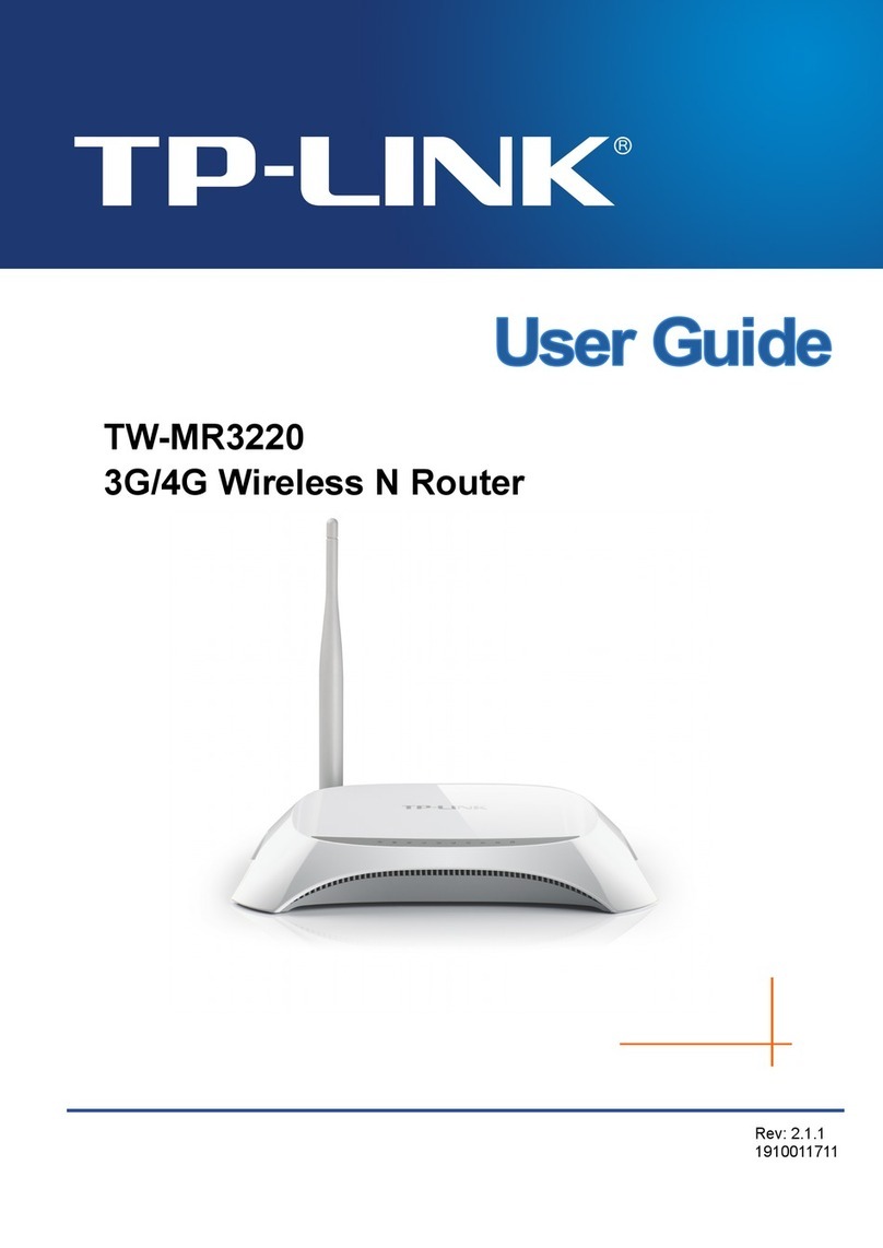 TP-Link TW-MR3220 User manual